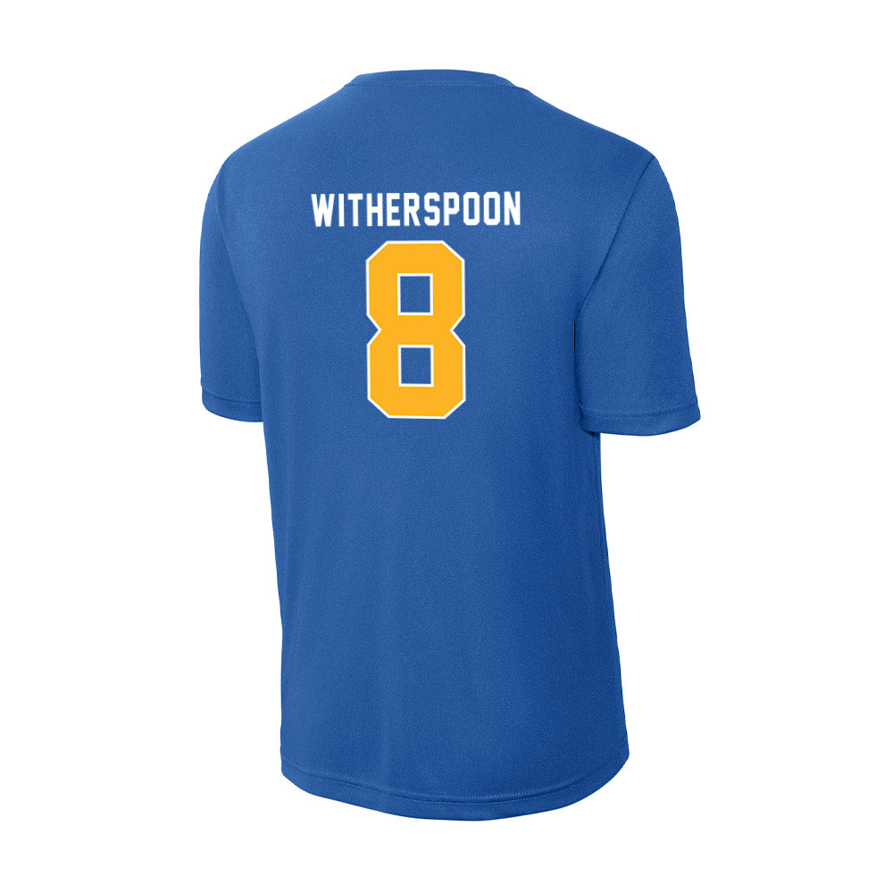 Pittsburgh - NCAA Men's Basketball : Omari Witherspoon - Activewear T-Shirt-1