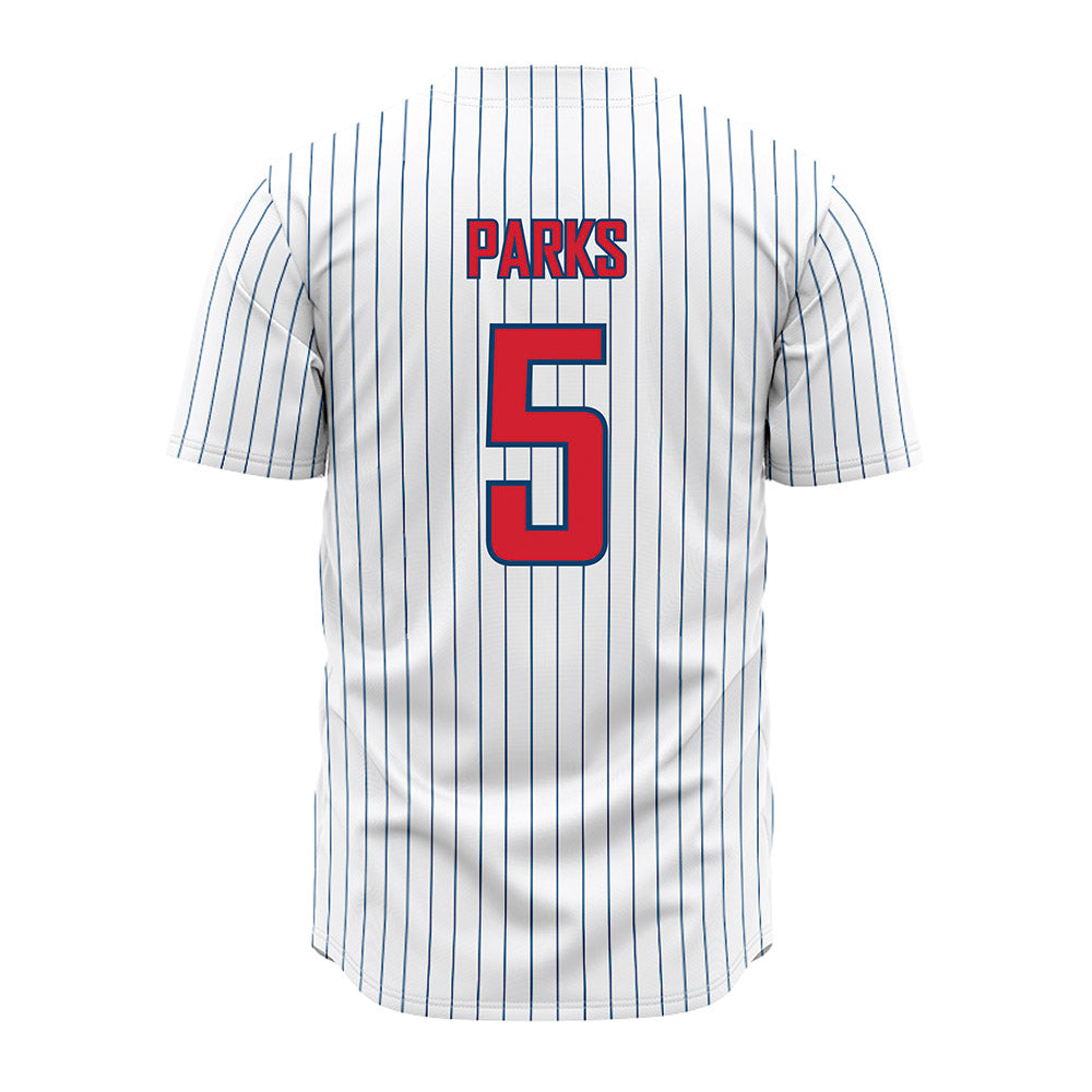 Radford - NCAA Baseball : Devin Parks - Pinstripe Jersey-1