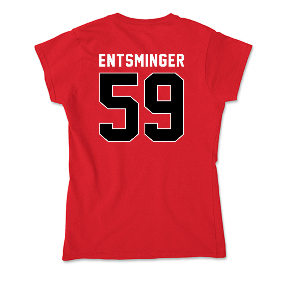 Utah - NCAA Football : Devin Entsminger - Soft Style Women’s T-Shirt-1