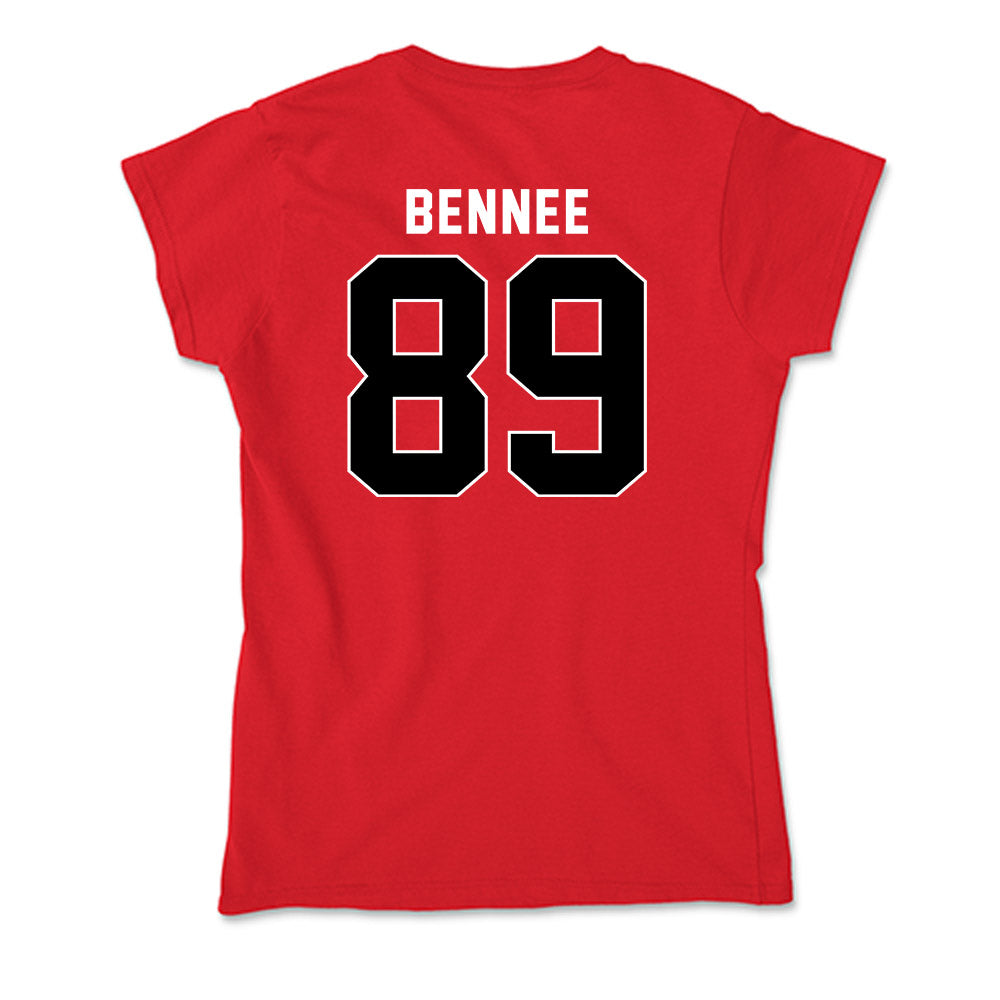 Utah - NCAA Football : Noah Bennee - Soft Style Women’s T-Shirt-1