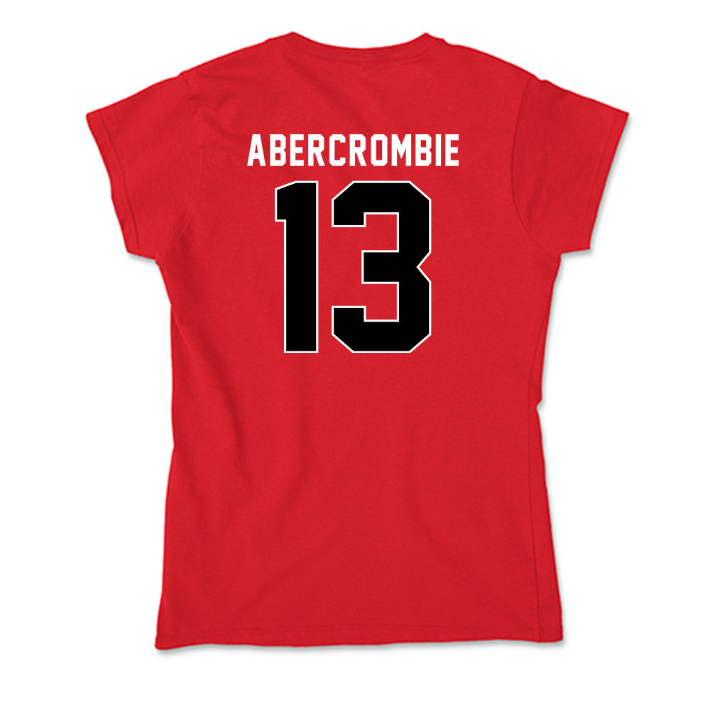 Utah - NCAA Baseball : Justin Abercrombie - Soft Style Women’s T-Shirt-1