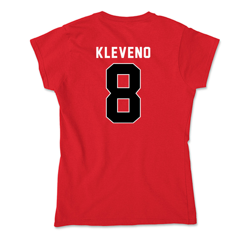 Utah - NCAA Baseball : Jack Kleveno - Soft Style Women’s T-Shirt-1