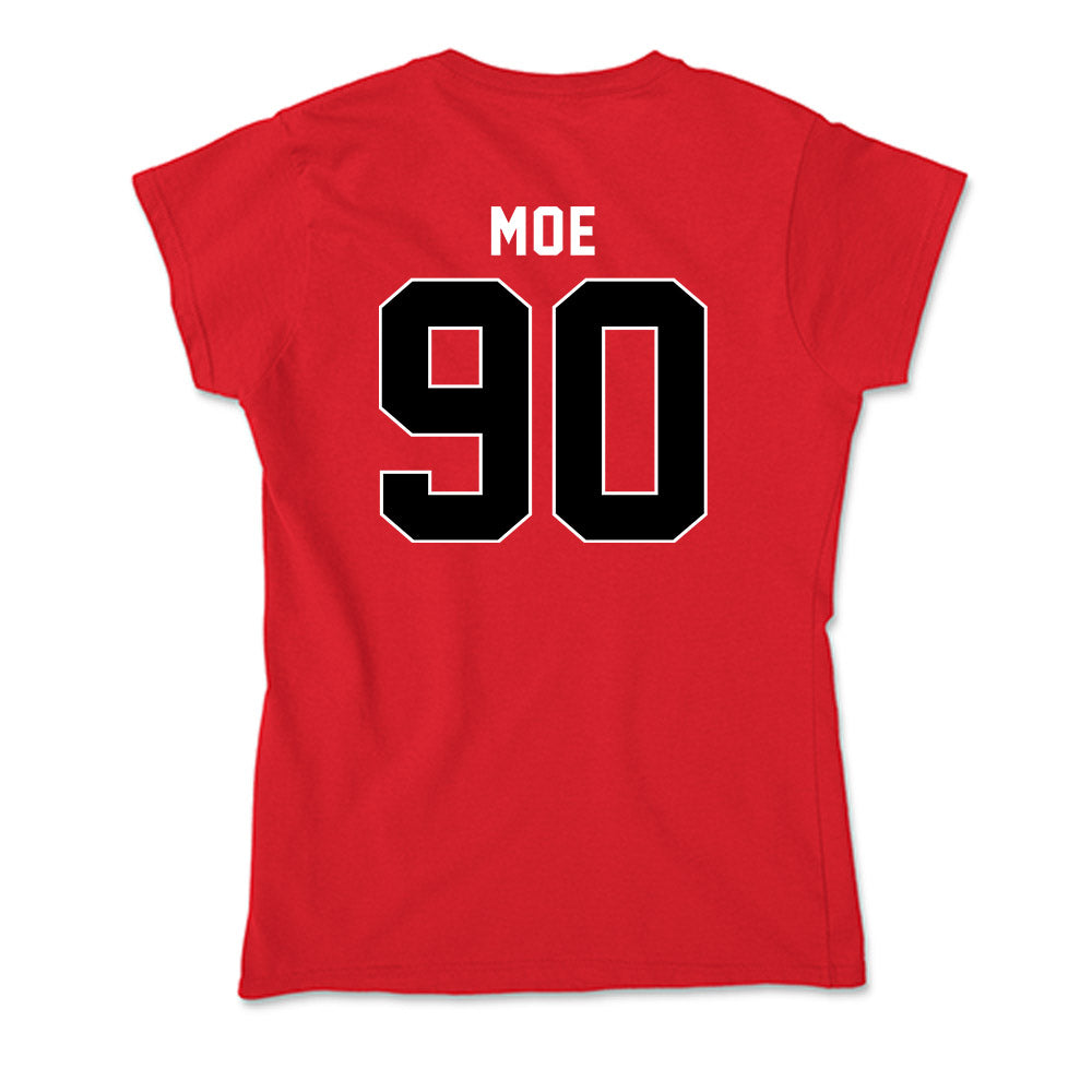 Utah - NCAA Football : Jireh Moe - Soft Style Women’s T-Shirt-1