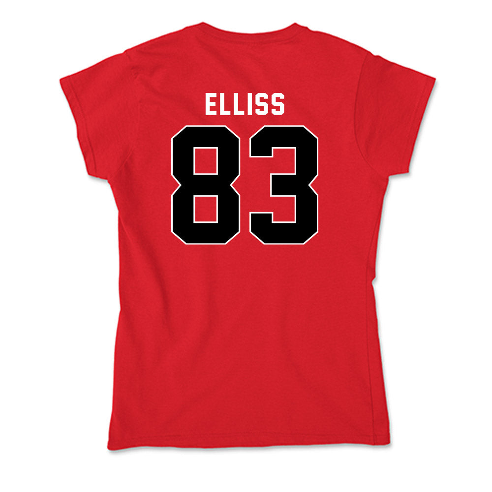 Utah - NCAA Football : Elijah Elliss - Soft Style Women’s T-Shirt-1