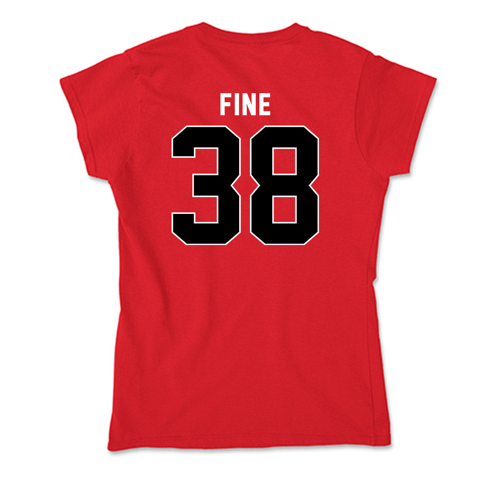 Utah - NCAA Baseball : Dillon Fine - Soft Style Women’s T-Shirt-1