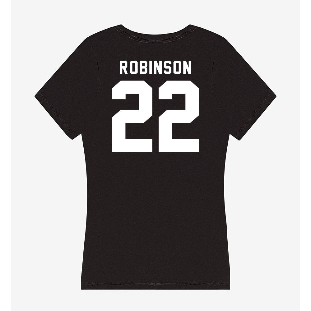 Georgia - NCAA Football : Todd Robinson - Women's V-Neck T-Shirt-1