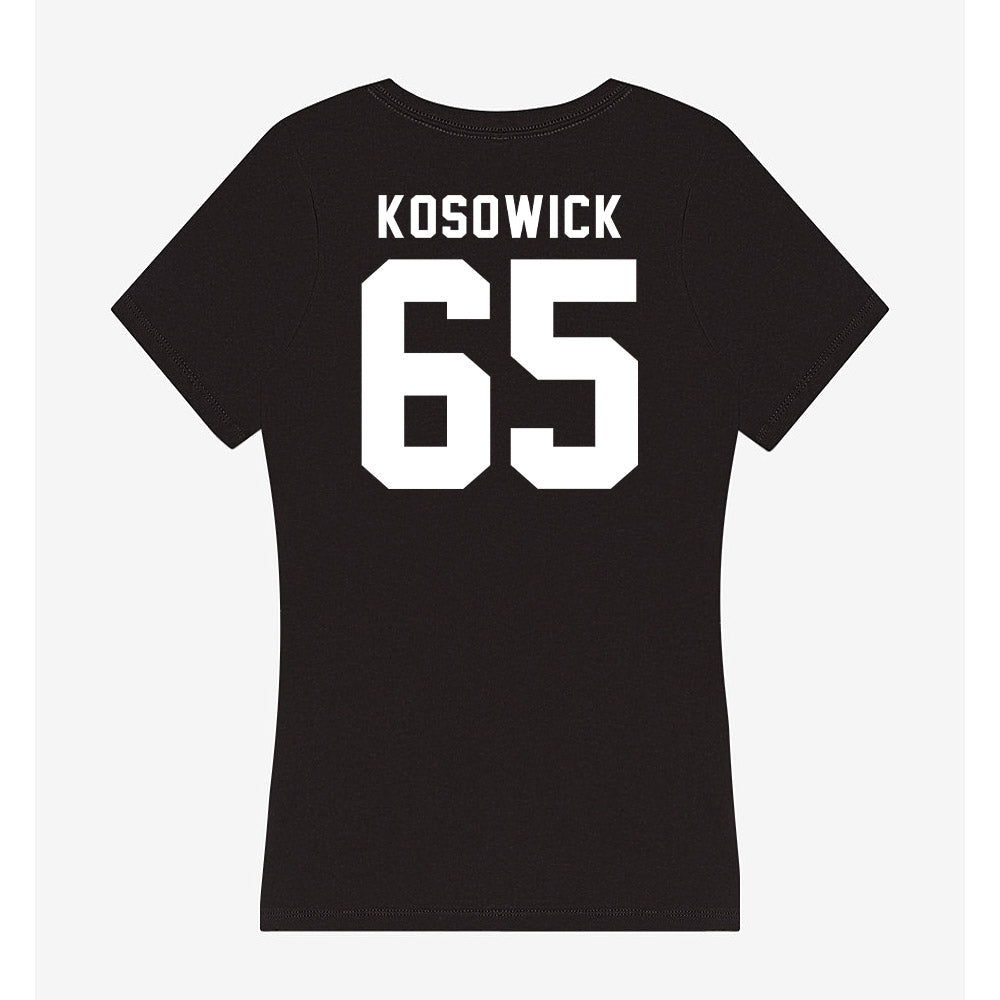 Georgia - NCAA Baseball : Mason Kosowick - Women's V-Neck T-Shirt-1