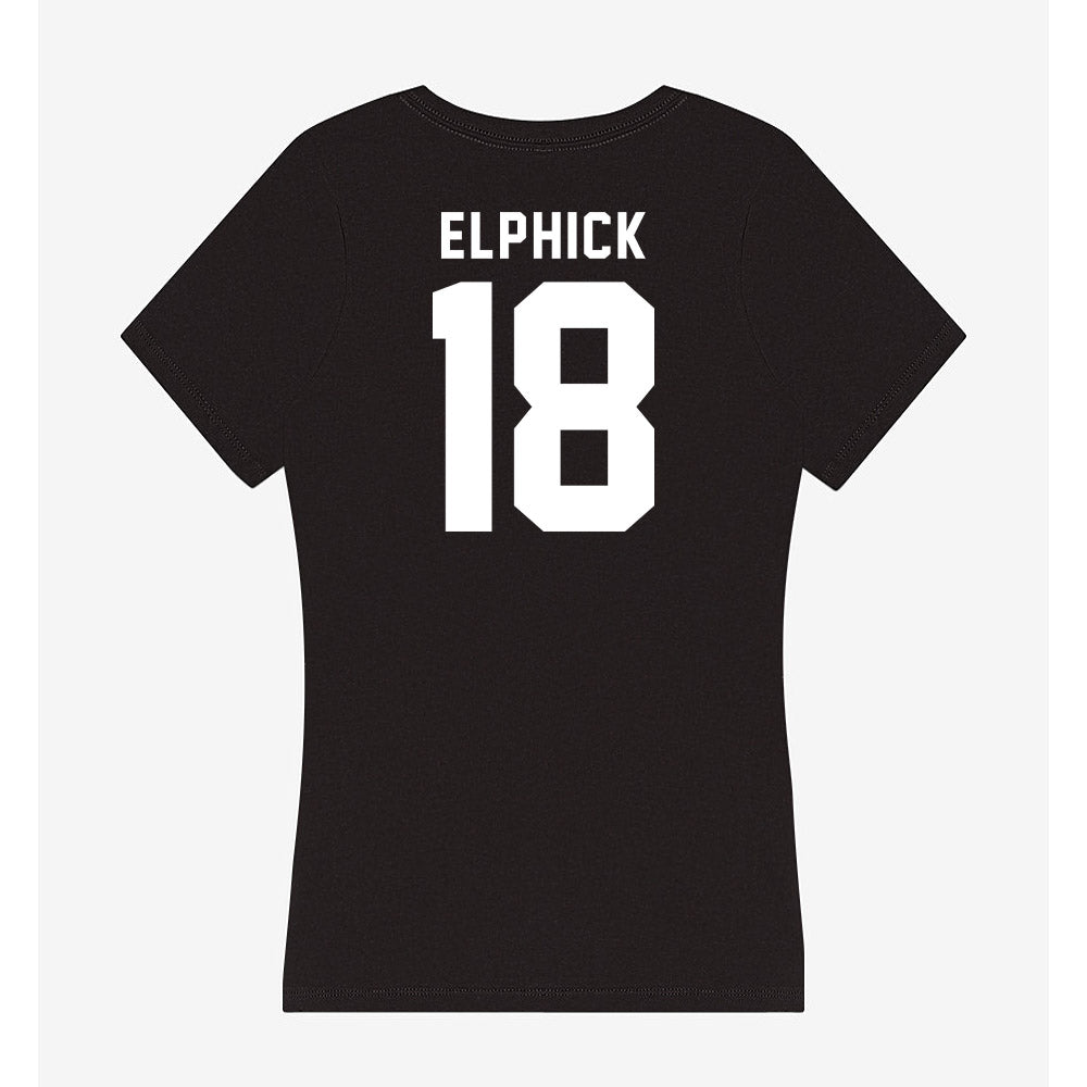 Georgia - NCAA Women's Soccer : Lily Kate Elphick - Women's V-Neck T-Shirt-1