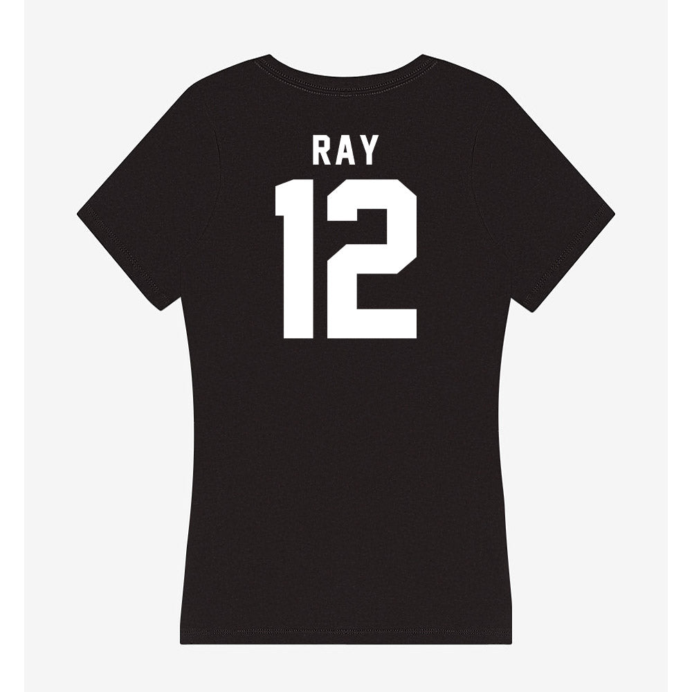 Georgia - NCAA Softball : Natalie Ray - Women's V-Neck T-Shirt-1