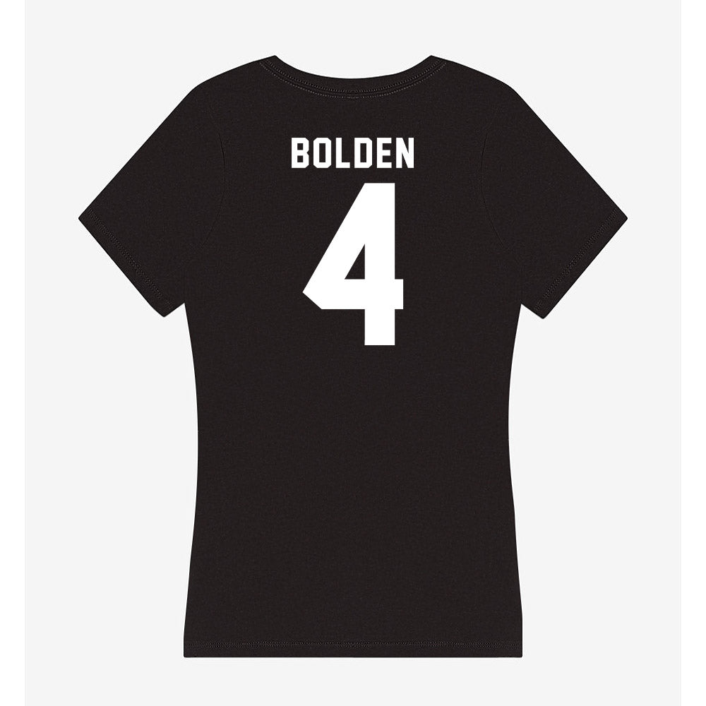 Georgia - NCAA Football : KJ Bolden - Women's V-Neck T-Shirt-1