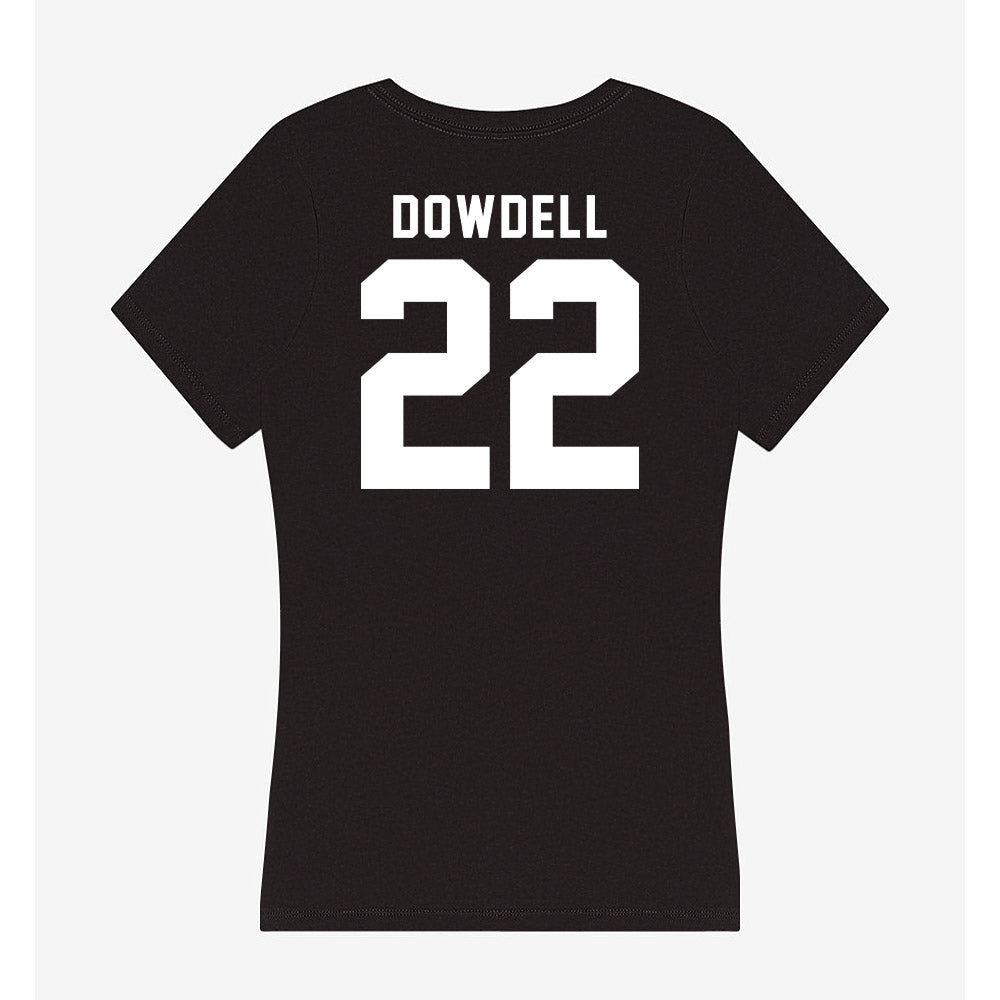 Georgia - NCAA Football : Dante Dowdell - Women's V-Neck T-Shirt-1