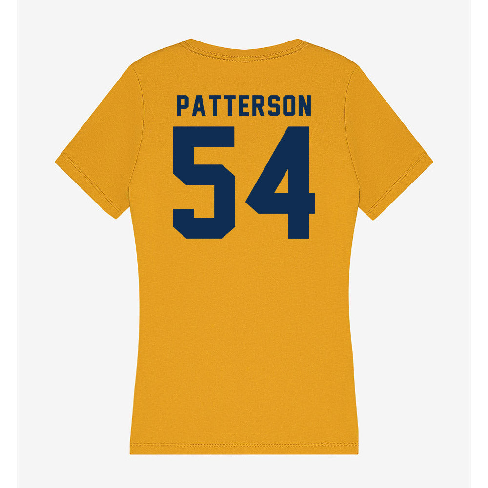 West Virginia - NCAA Football : Isaiah Patterson - Women's V-Neck T-Shirt-1