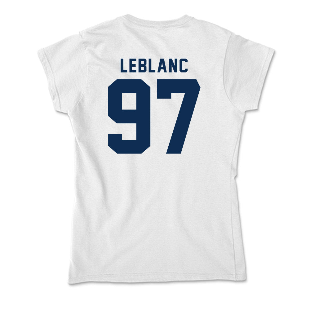 West Virginia - NCAA Football : Will LeBlanc - Soft Style Women’s T-Shirt-1