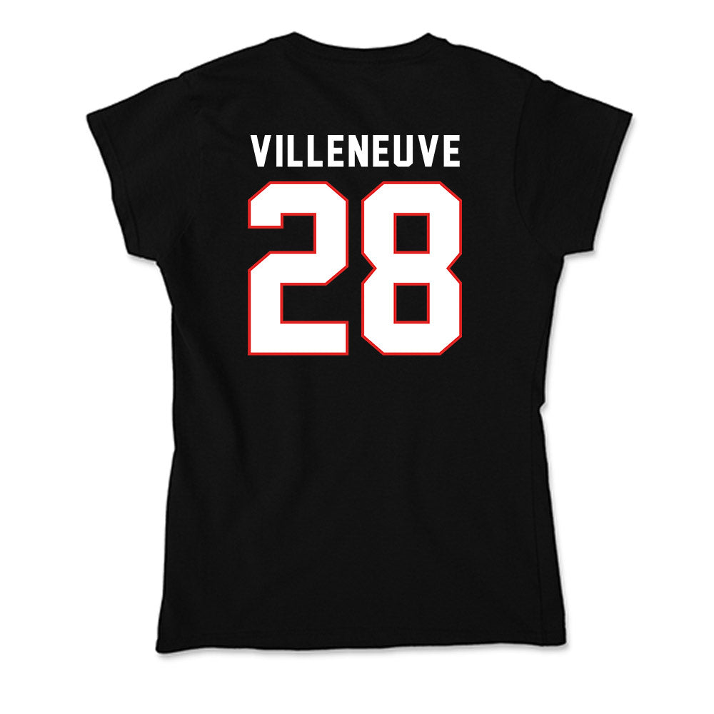 Texas Tech - NCAA Baseball : Robin Villeneuve - Soft Style Women’s T-Shirt-1
