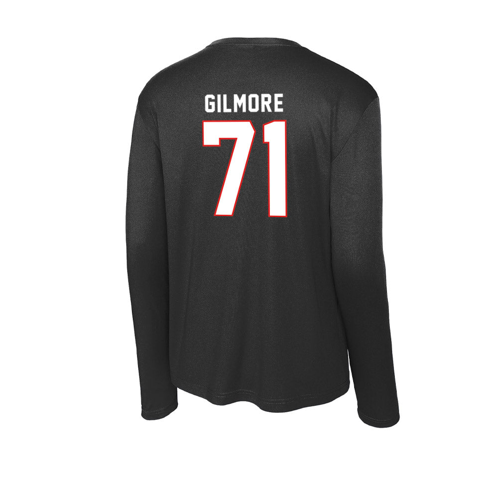 Texas Tech - NCAA Football : Bryce Gilmore - Activewear Long Sleeve T-Shirt-1