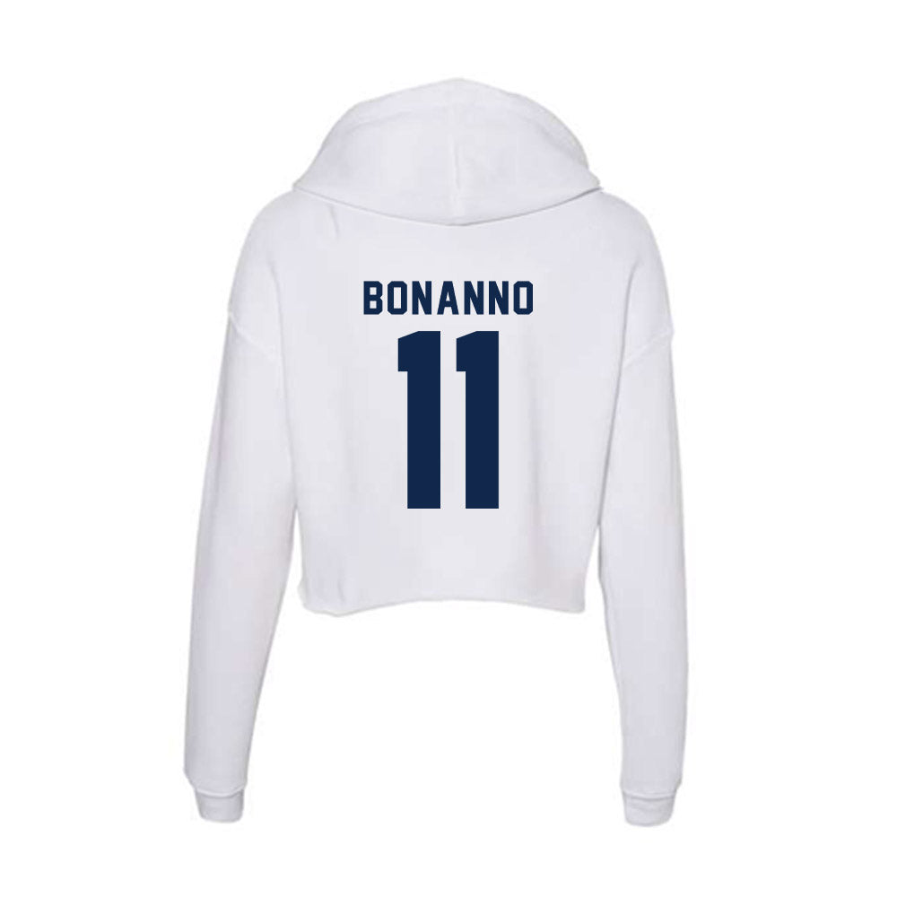 Ole Miss - NCAA Women's Volleyball : Bella Bonanno - Women's Crop Fleece Hoodie-1