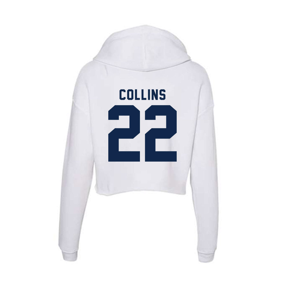 Ole Miss - NCAA Football : Raymond Collins - Women's Crop Fleece Hooded Sweatshirt-1