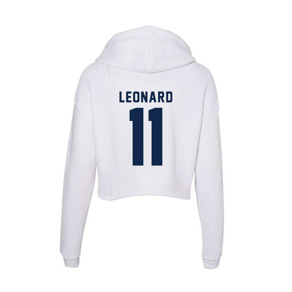 Ole Miss - NCAA Women's Soccer : Bella Leonard - Women's Crop Fleece Hoodie-1