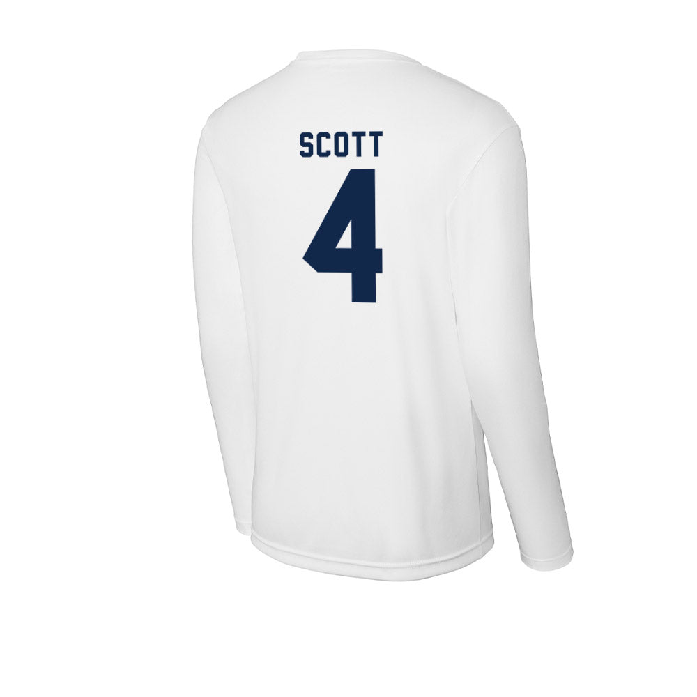 Ole Miss - NCAA Men's Basketball : James Scott - Activewear Long Sleeve T-Shirt-1