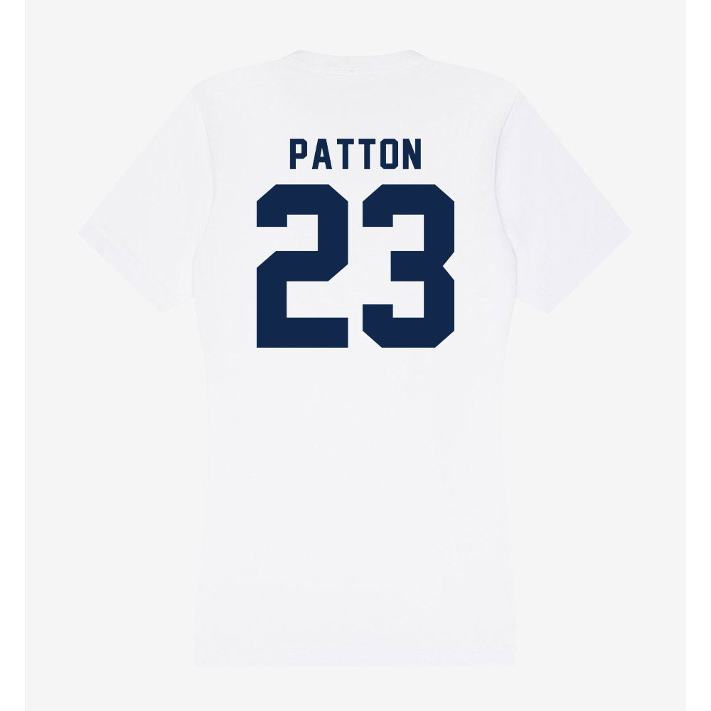 Ole Miss - NCAA Men's Basketball : Daniel Patton - Women's V-Neck T-Shirt-1