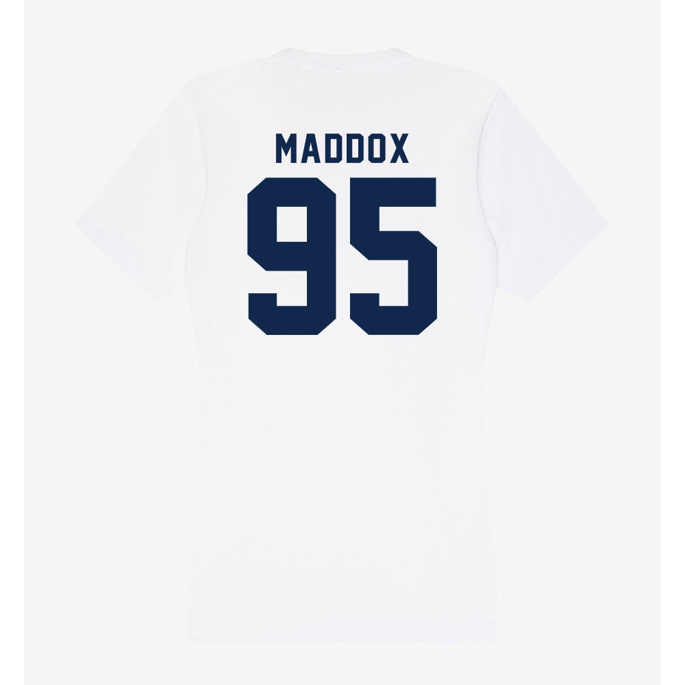 Ole Miss - NCAA Football : Andrew Maddox - Women's V-Neck T-Shirt-1