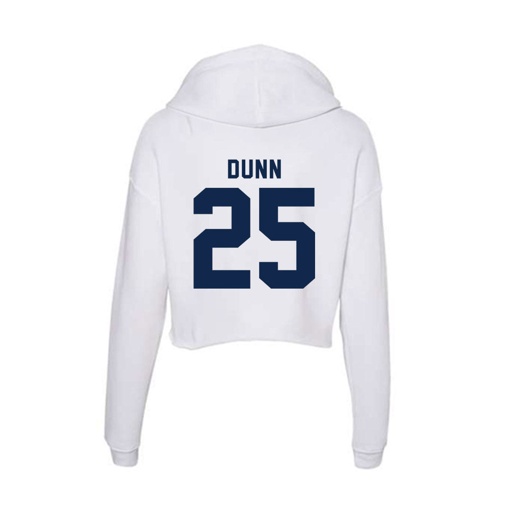 Ole Miss - NCAA Football : Maison Dunn - Women's Crop Fleece Hoodie-1