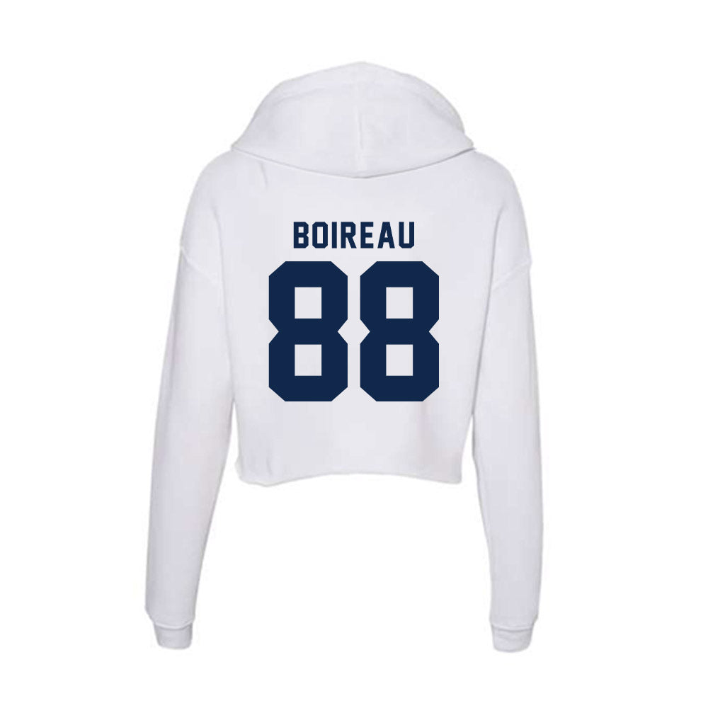 Ole Miss - NCAA Football : Michai Boireau - Women's Crop Fleece Hooded Sweatshirt-1