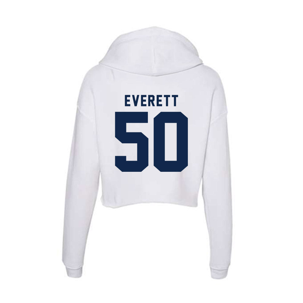 Ole Miss - NCAA Football : Troy Everett - Women's Crop Fleece Hoodie-1