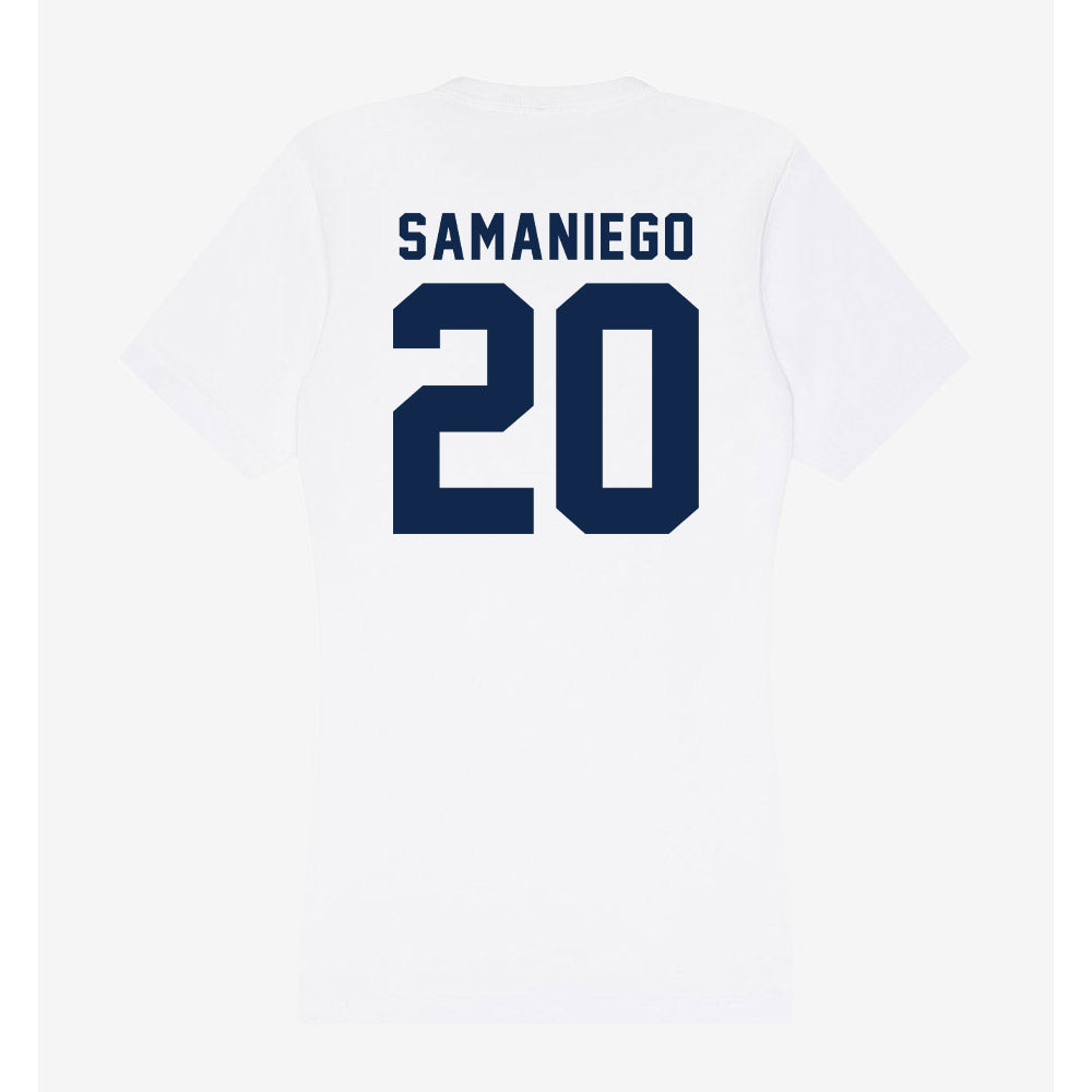 Ole Miss - NCAA Women's Volleyball : Vivianna Samaniego - Women's V-Neck T-Shirt-1
