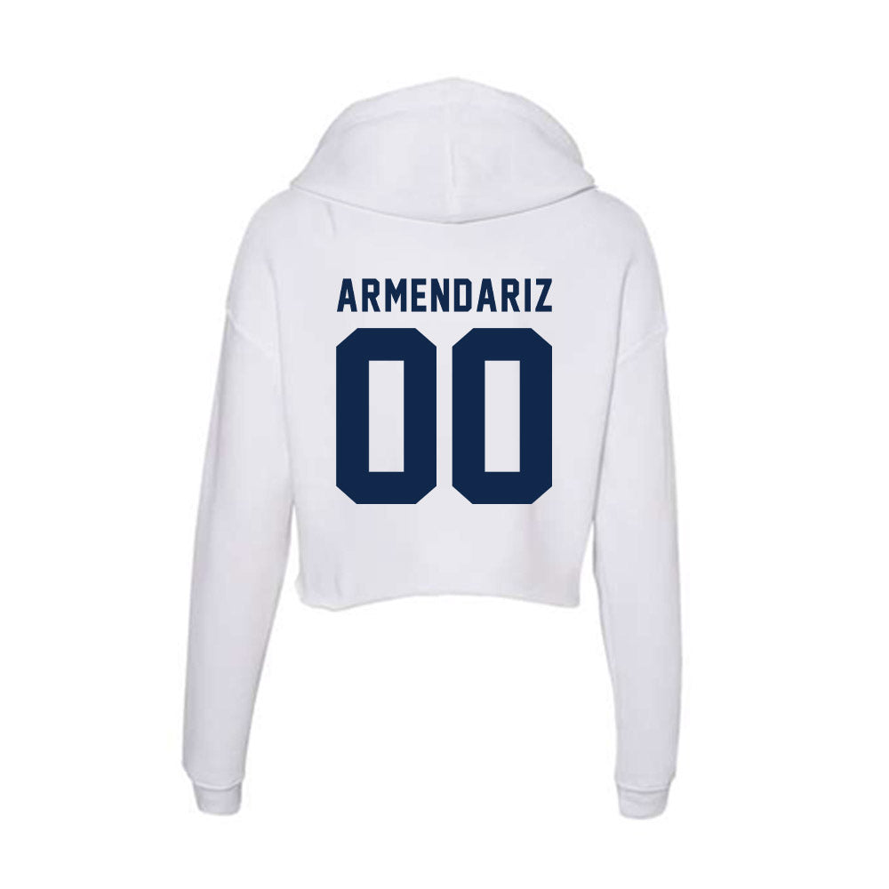 Ole Miss - NCAA Softball : Madelyn Armendariz - Women's Crop Fleece Hoodie-1