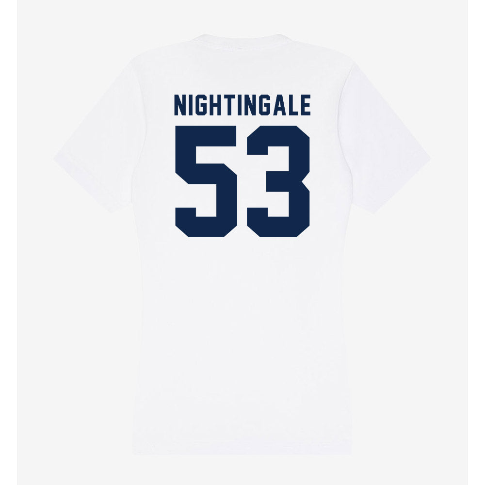 Ole Miss - NCAA Football : Trey Nightingale - Women's V-Neck T-Shirt-1