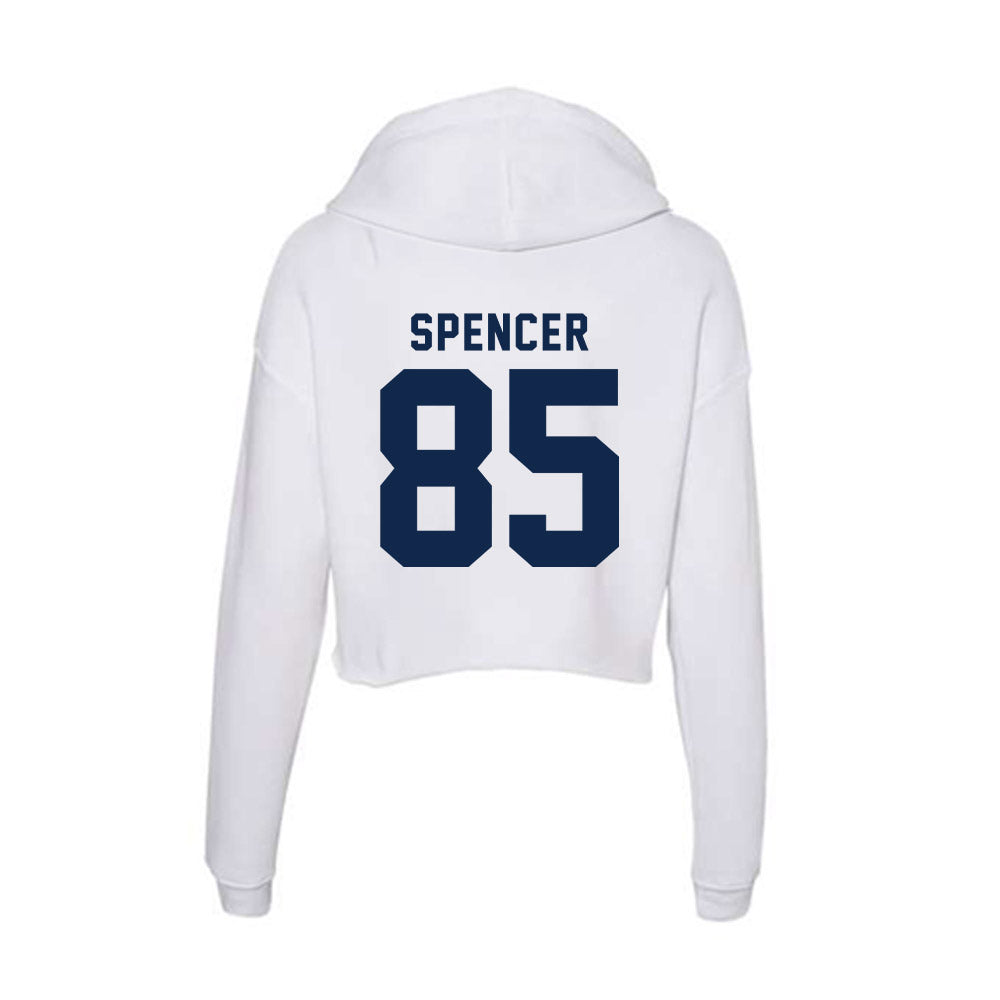 Ole Miss - NCAA Football : Isaiah Spencer - Women's Crop Fleece Hooded Sweatshirt-1