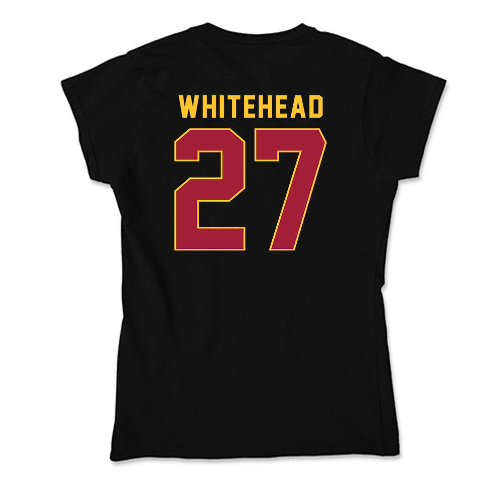 USC - NCAA Baseball : Ace Whitehead - Soft Style Women’s T-Shirt-1