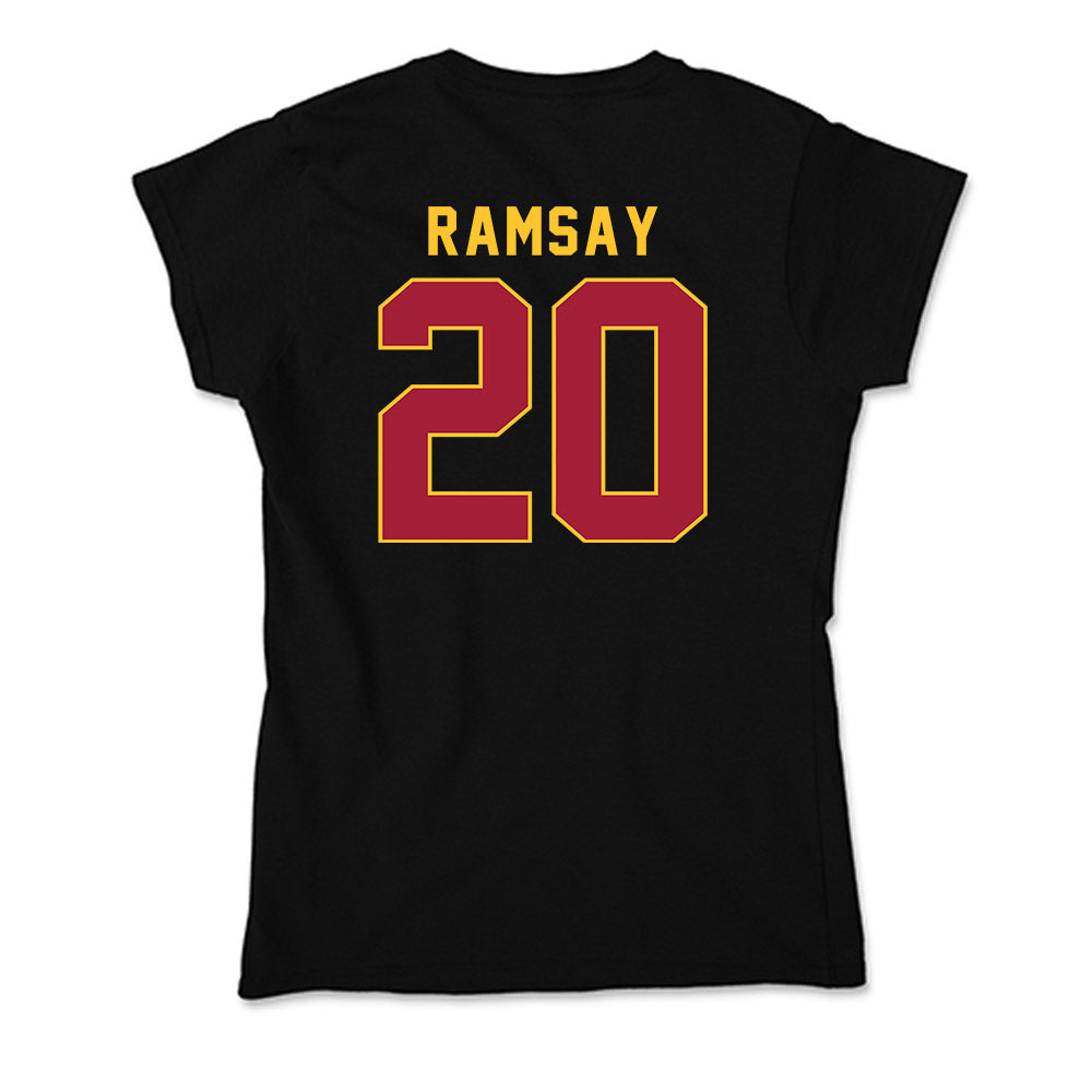 USC - NCAA Women's Lacrosse : Maggie Ramsay - Soft Style Women’s T-Shirt-1