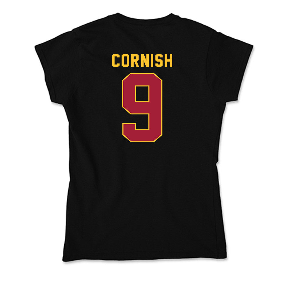 USC - NCAA Men's Basketball : Ryan Cornish - Soft Style Women’s T-Shirt-1