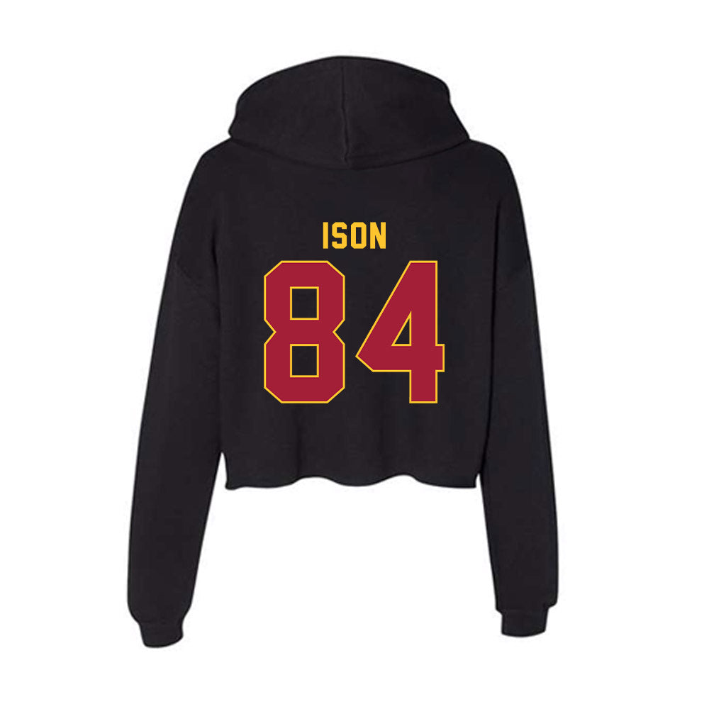 USC - NCAA Football : Romero Ison - Women's Crop Fleece Hoodie-1