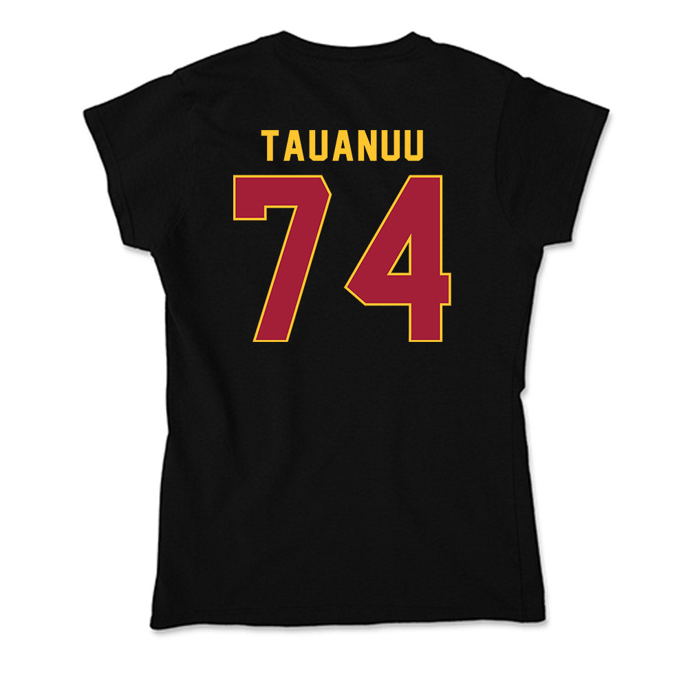 USC - NCAA Football : Justin Tauanuu - Soft Style Women’s T-Shirt-1