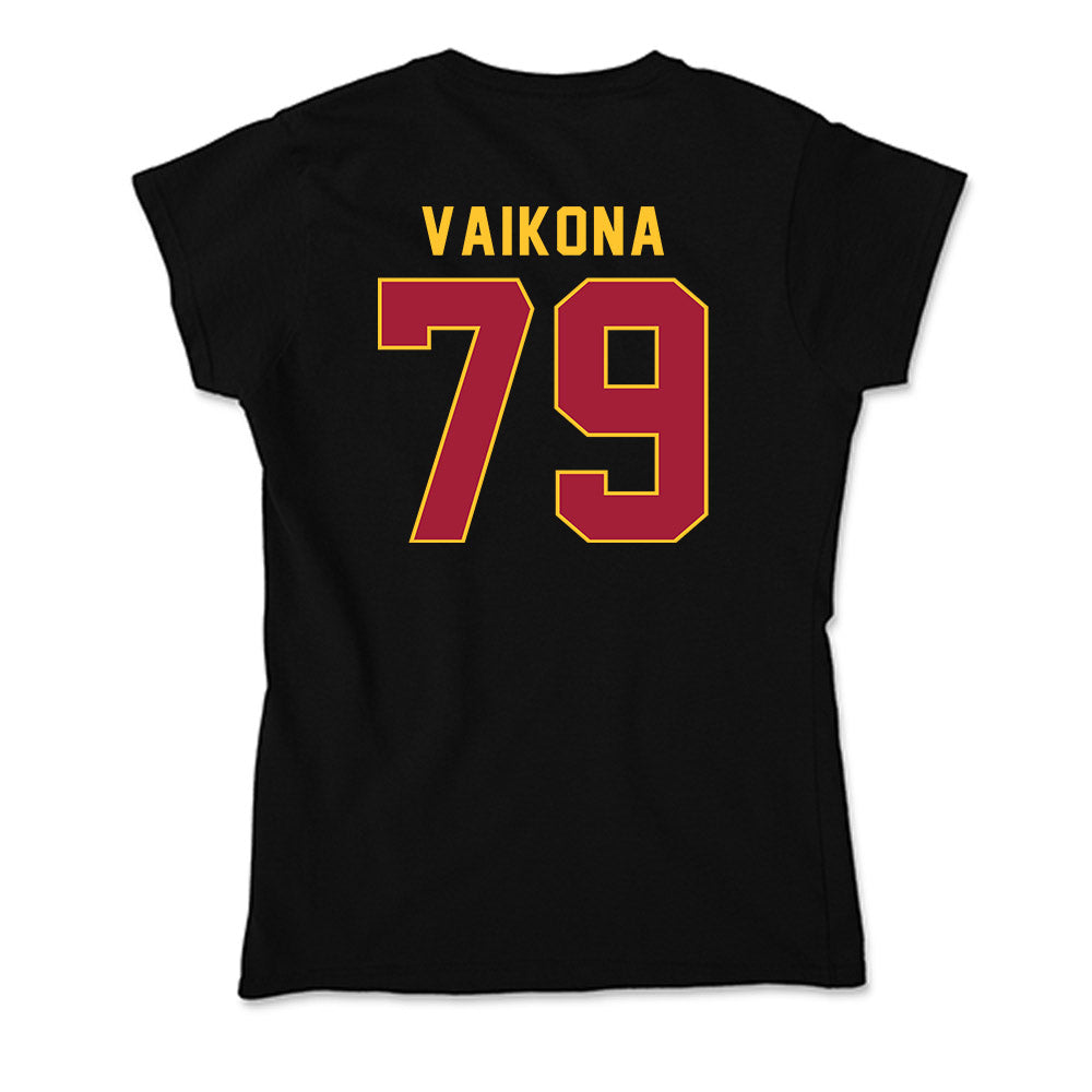 USC - NCAA Football : Elijah Vaikona - Soft Style Women’s T-Shirt-1