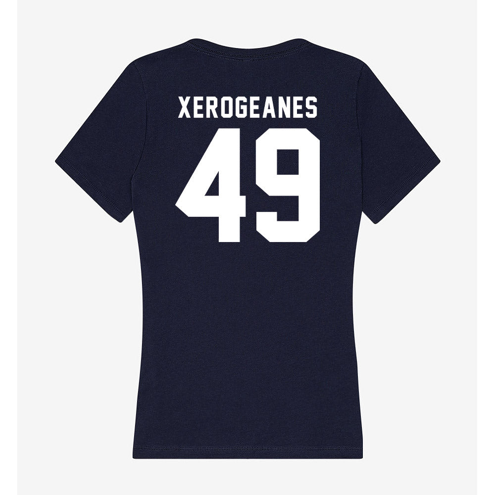 Georgia Tech - NCAA Football : Rocco Xerogeanes - Women's V-Neck T-Shirt-1