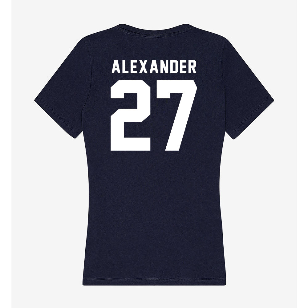 Georgia Tech - NCAA Football : Chad Alexander - Women's V-Neck T-Shirt-1