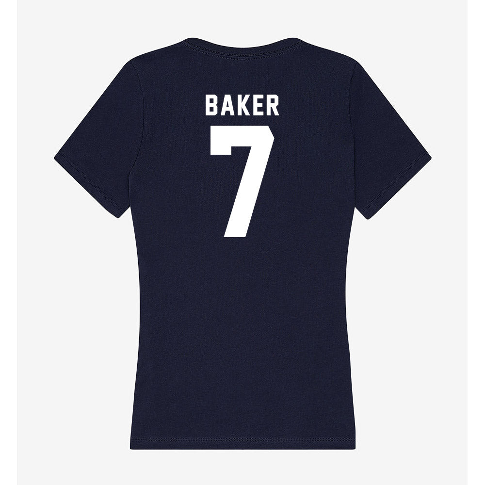 Georgia Tech - NCAA Baseball : Will Baker - Women's V-Neck T-Shirt-1