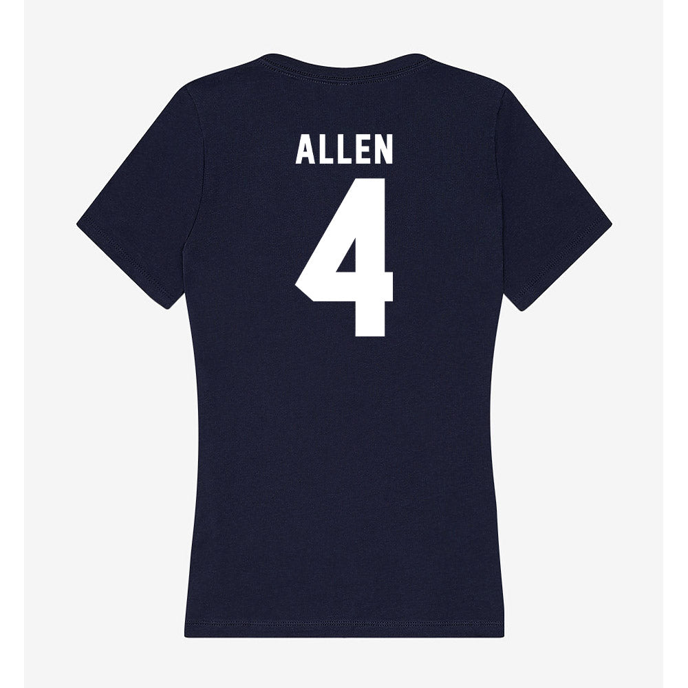 Georgia Tech - NCAA Football : Jordan Allen - Women's V-Neck T-Shirt-1