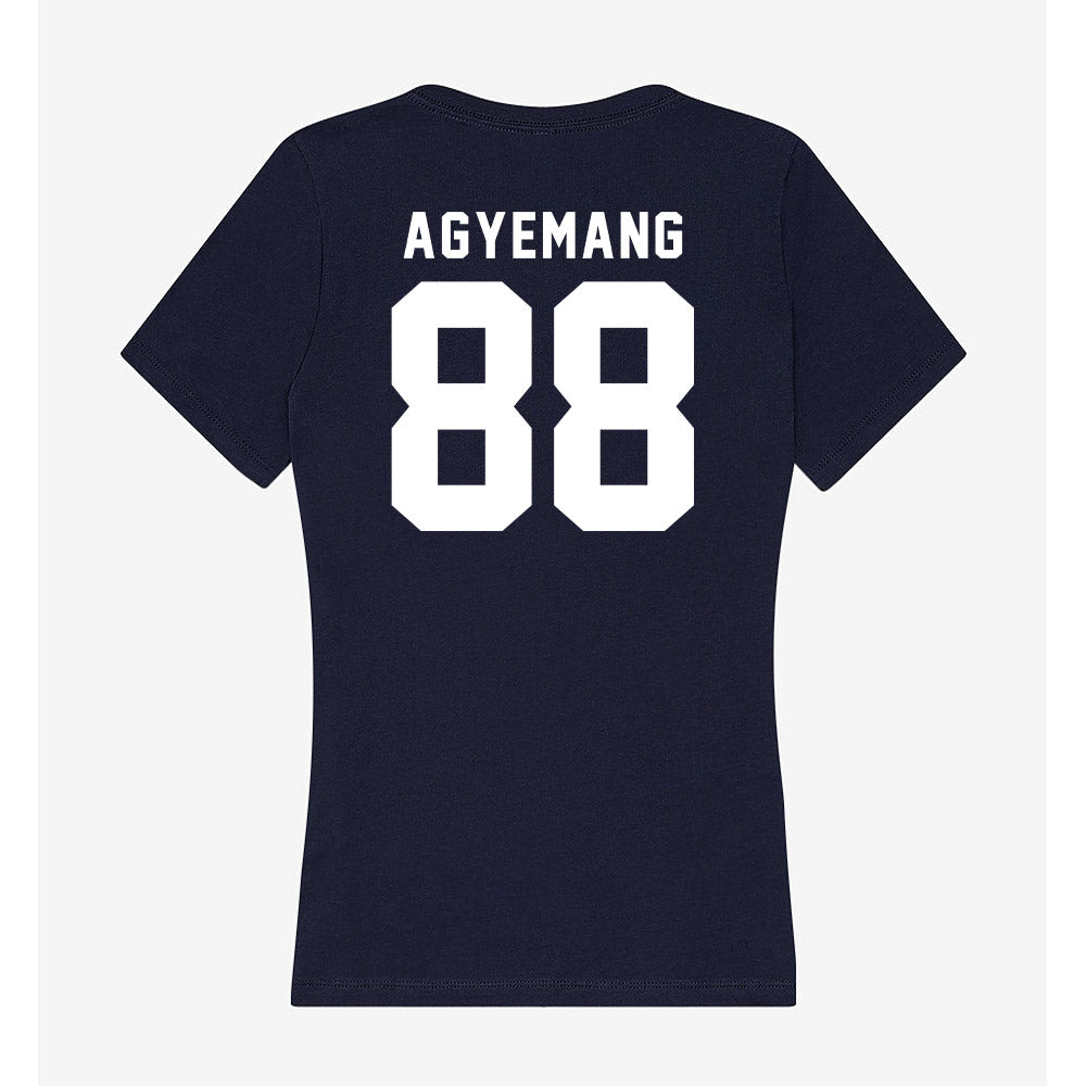 Georgia Tech - NCAA Football : Nathan Agyemang - Women's V-Neck T-Shirt-1