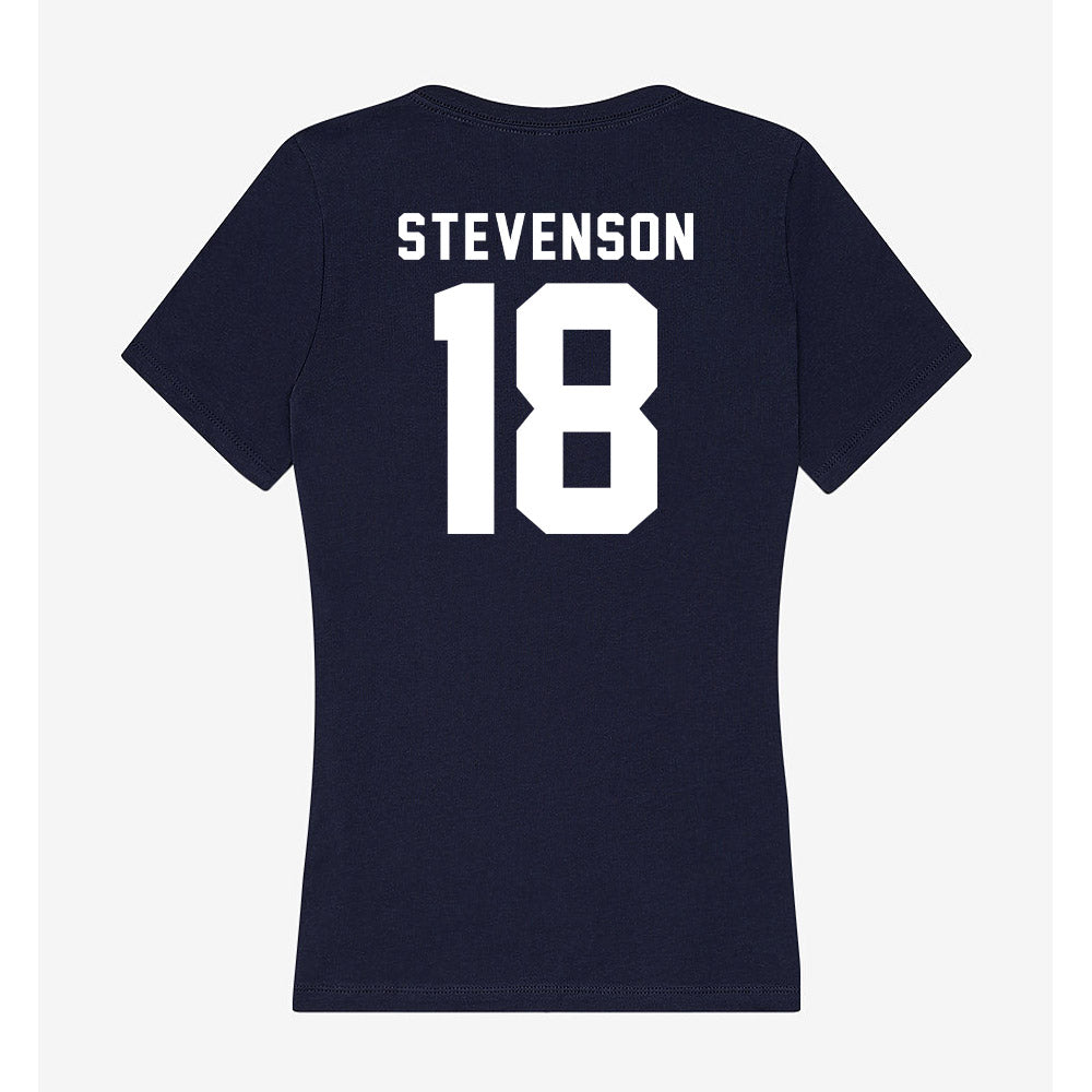 Georgia Tech - NCAA Football : Troy Stevenson - Women's V-Neck T-Shirt-1