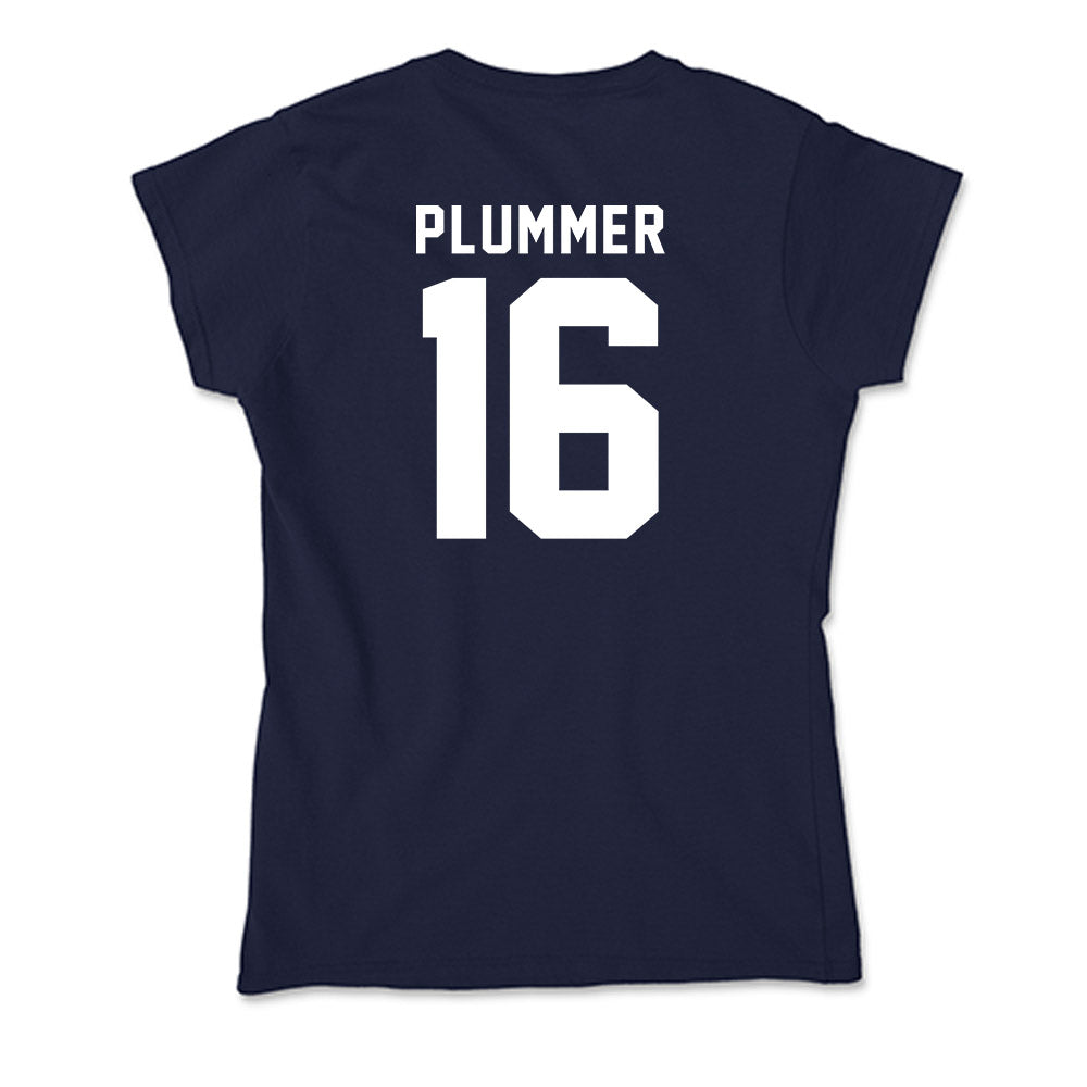 Georgia Tech - NCAA Football : Jaiven Plummer - Soft Style Women’s T-Shirt-1