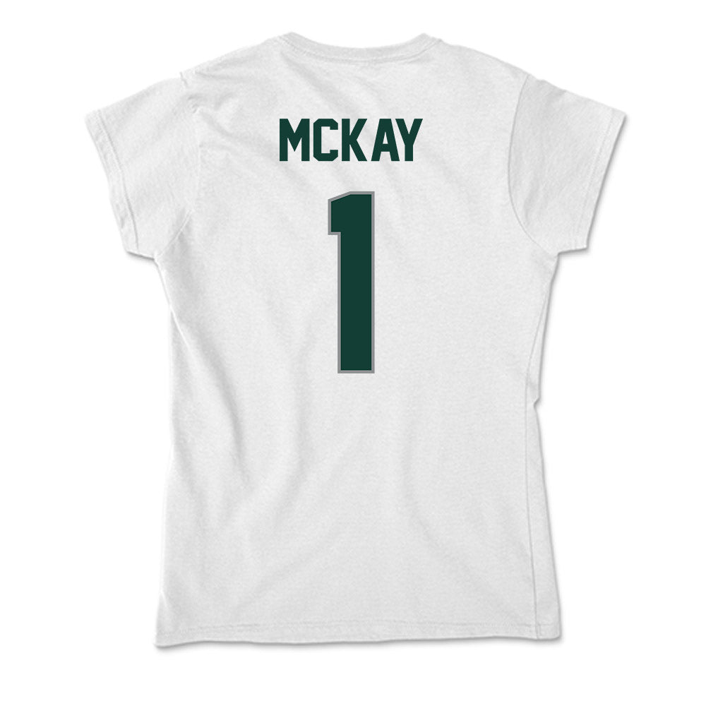 Michigan State - NCAA Baseball : Ryan McKay - Soft Style Women’s T-Shirt-1