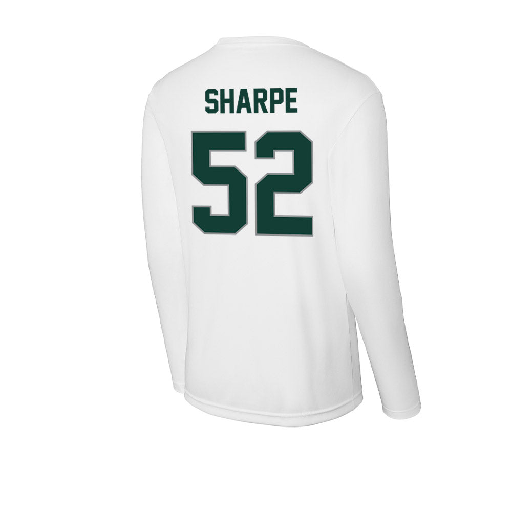 Michigan State - NCAA Football : Nickolus Sharpe - Activewear Long Sleeve T-Shirt-1