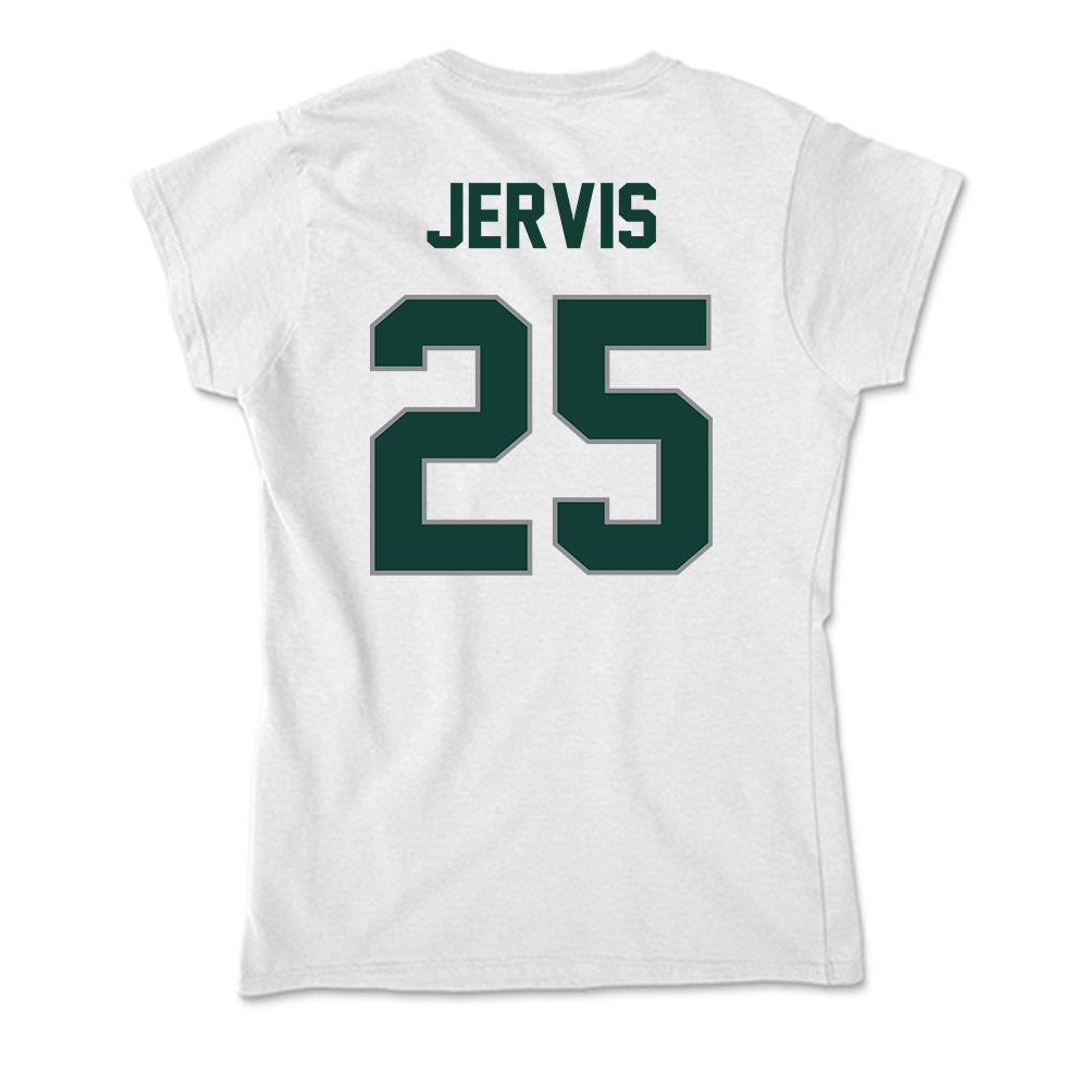 Michigan State - NCAA Men's Basketball : Jasiah Jervis - Soft Style Women’s T-Shirt-1