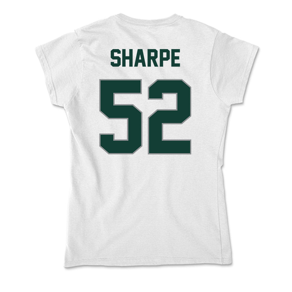 Michigan State - NCAA Football : Nickolus Sharpe - Soft Style Women’s T-Shirt-1