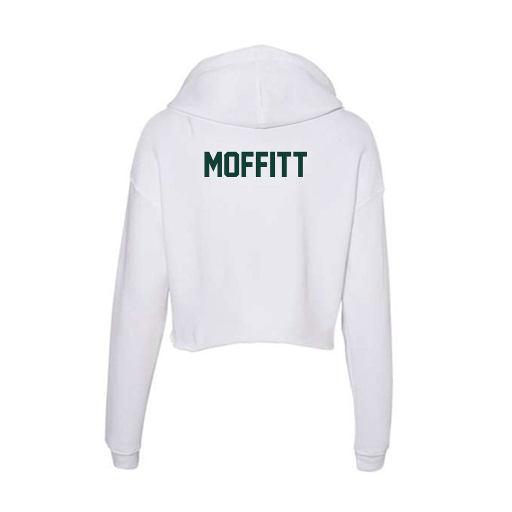 Michigan State - NCAA Cheerleading : Colin Moffitt - Women's Crop Fleece Hoodie-1
